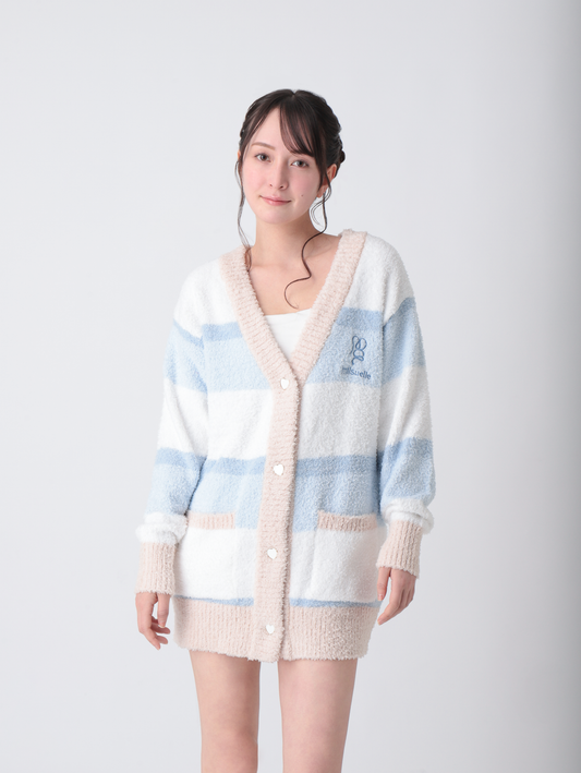 MS Blue Stripe Cardigan
