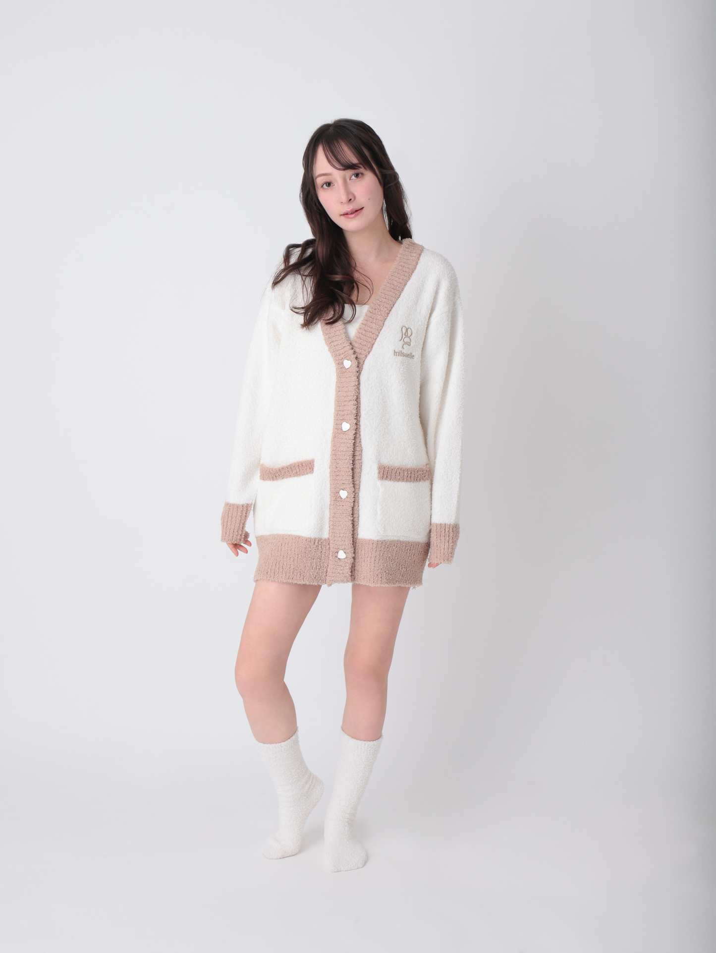 MS Off-White Beige Cardigan