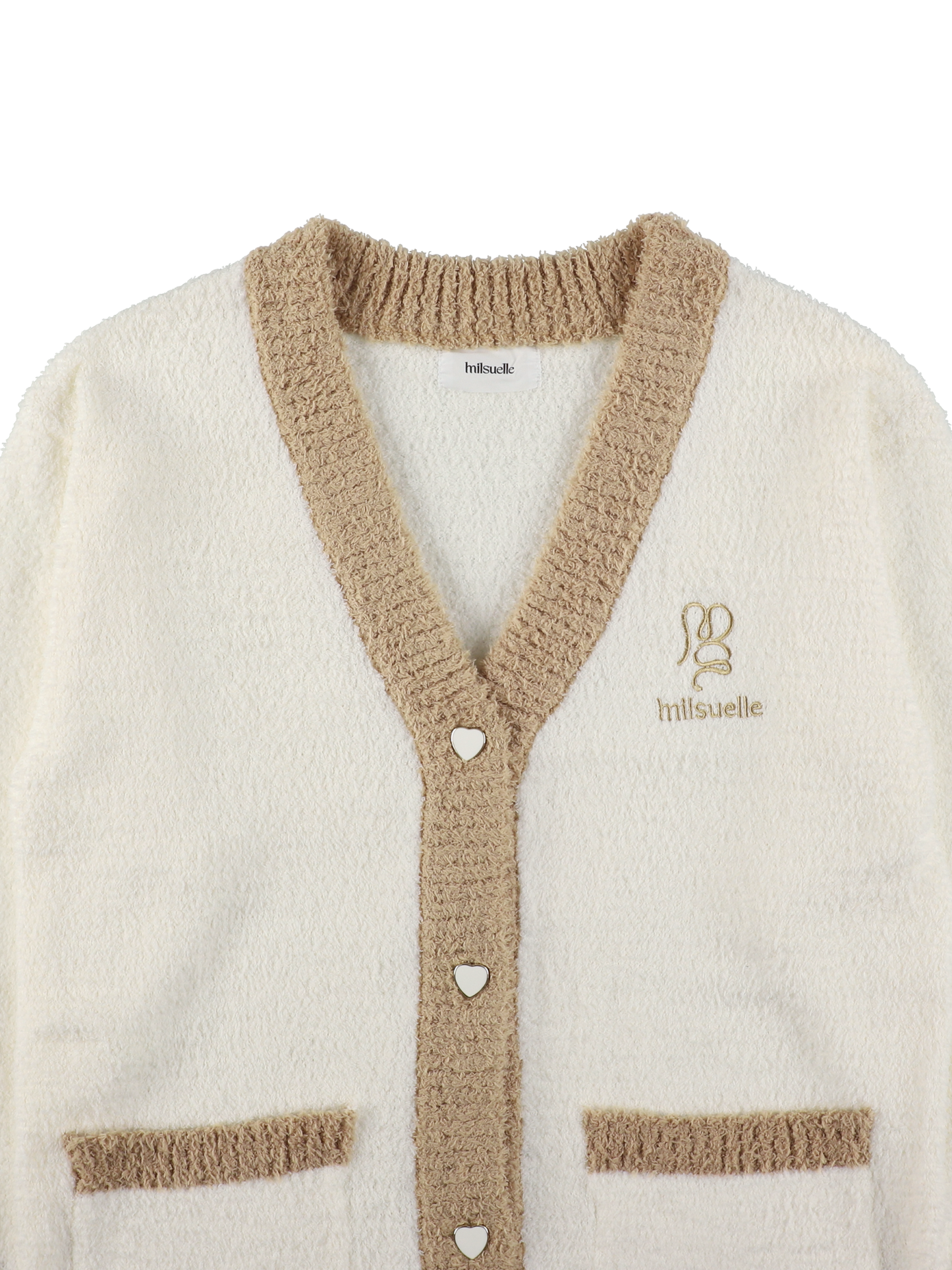 MS Off-White Beige Cardigan